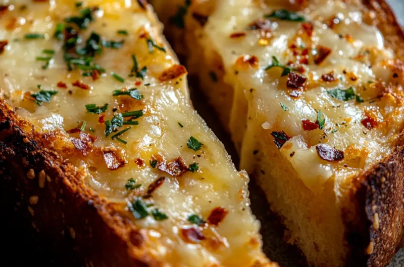 The Most Amazing Homemade Garlic Bread