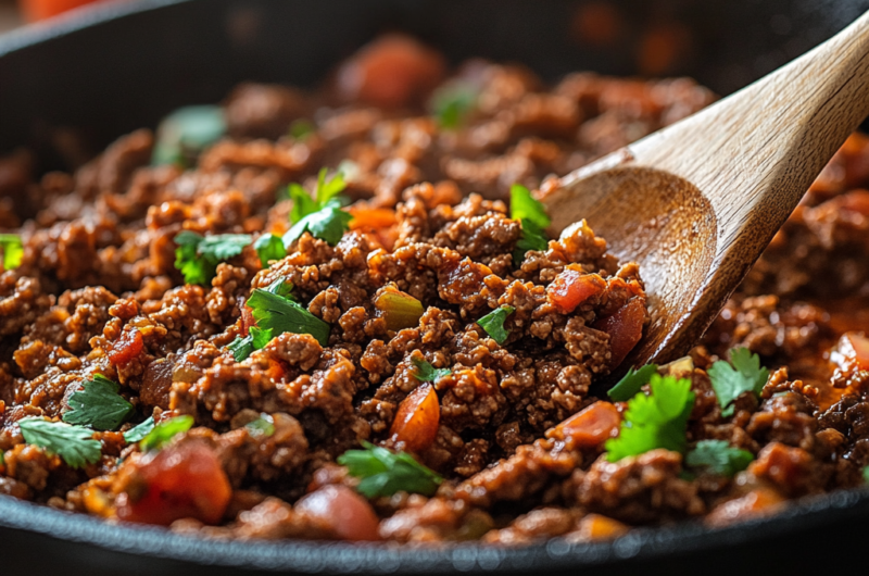 The Best Taco Meat Recipe for Flavorful Tacos!