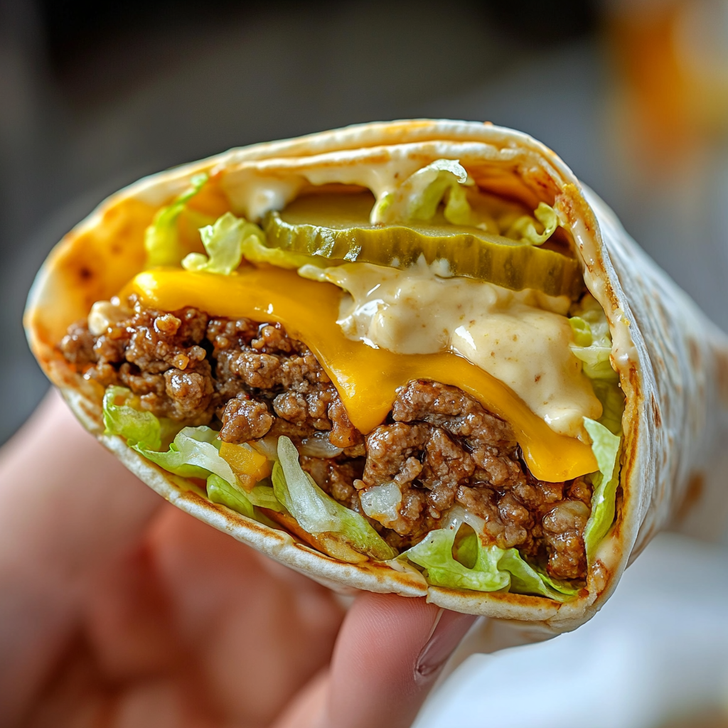 🍔 Big Mac Wraps – A Quick & Tasty Twist on a Classic