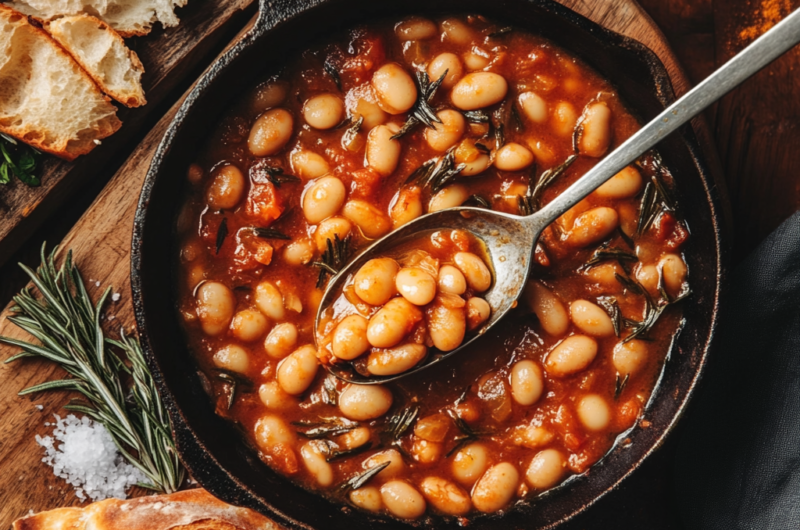 🍲 Tuscan Butter Beans: Creamy & Flavorful Comfort Dish