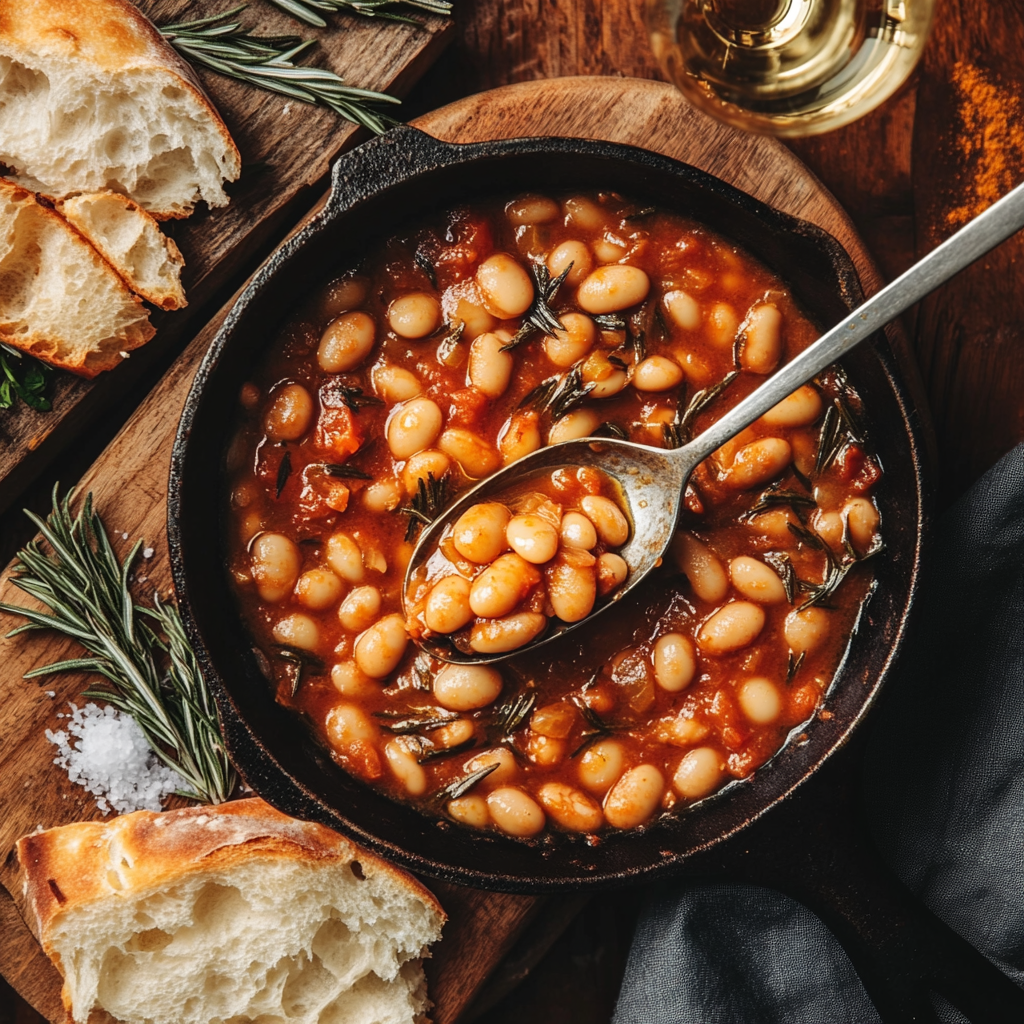 🍲 Tuscan Butter Beans: Creamy & Flavorful Comfort Dish