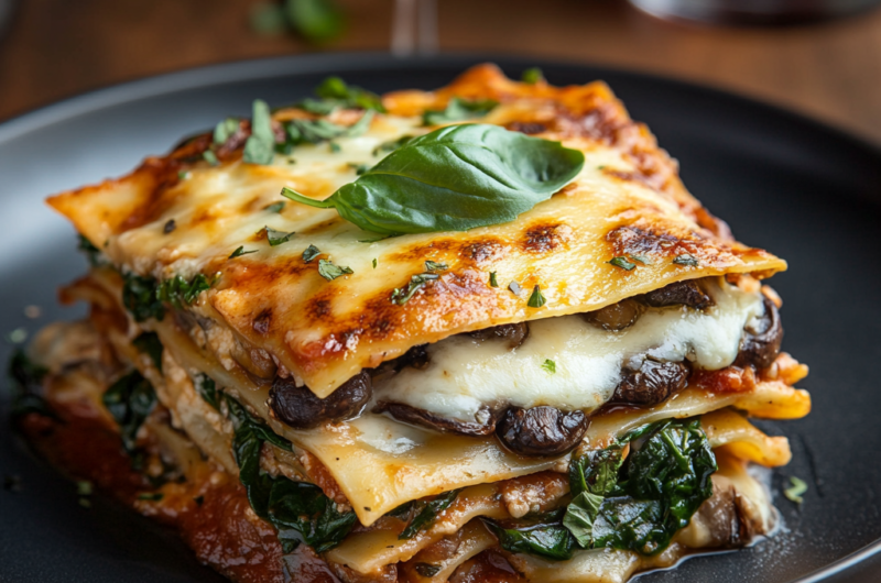 Creamy Mushroom Lasagna Recipe: A Comforting Classic