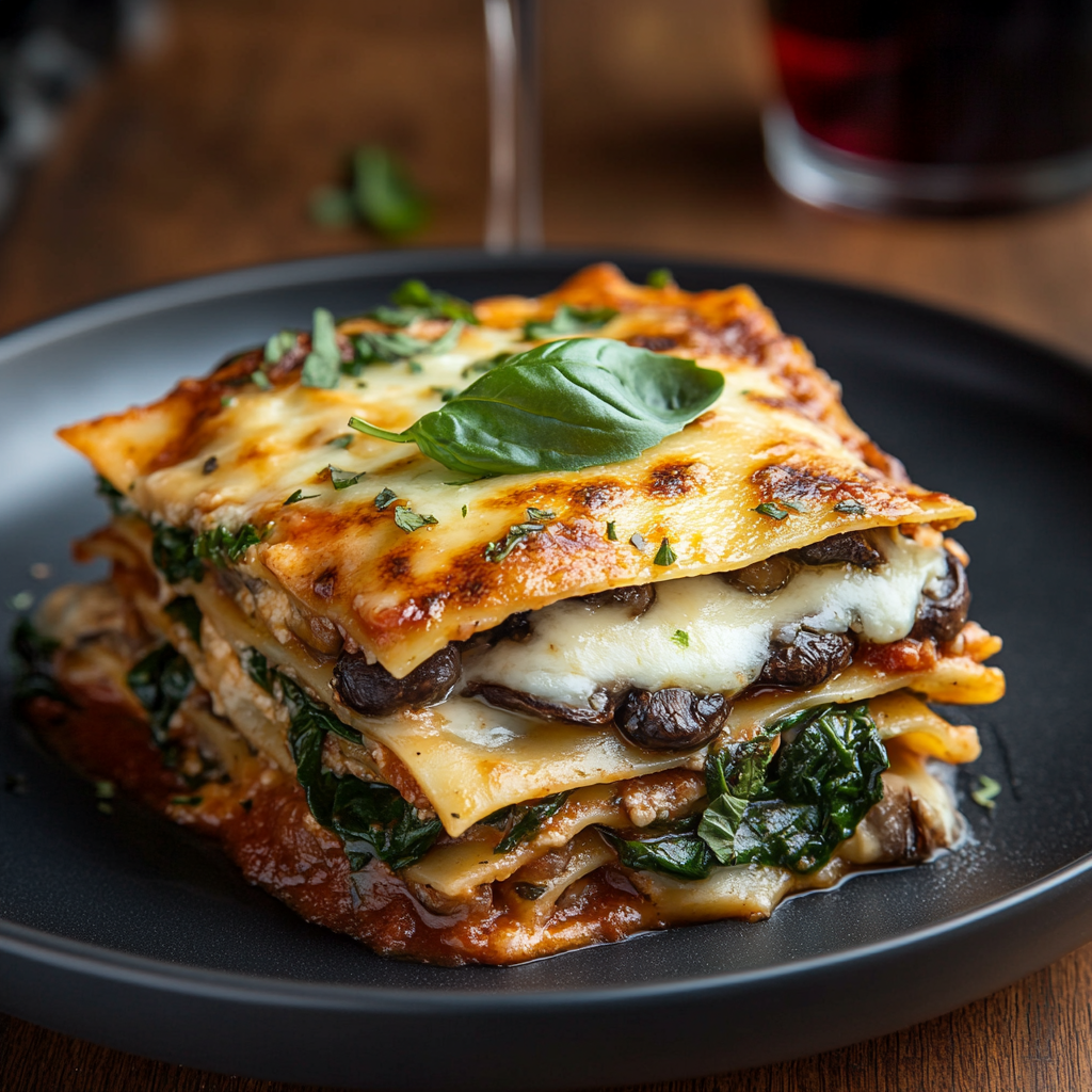 Creamy Mushroom Lasagna Recipe: A Comforting Classic