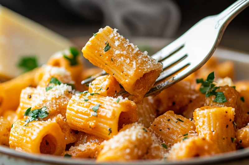 Easy & Creamy Tomato Garlic Pasta Recipe
