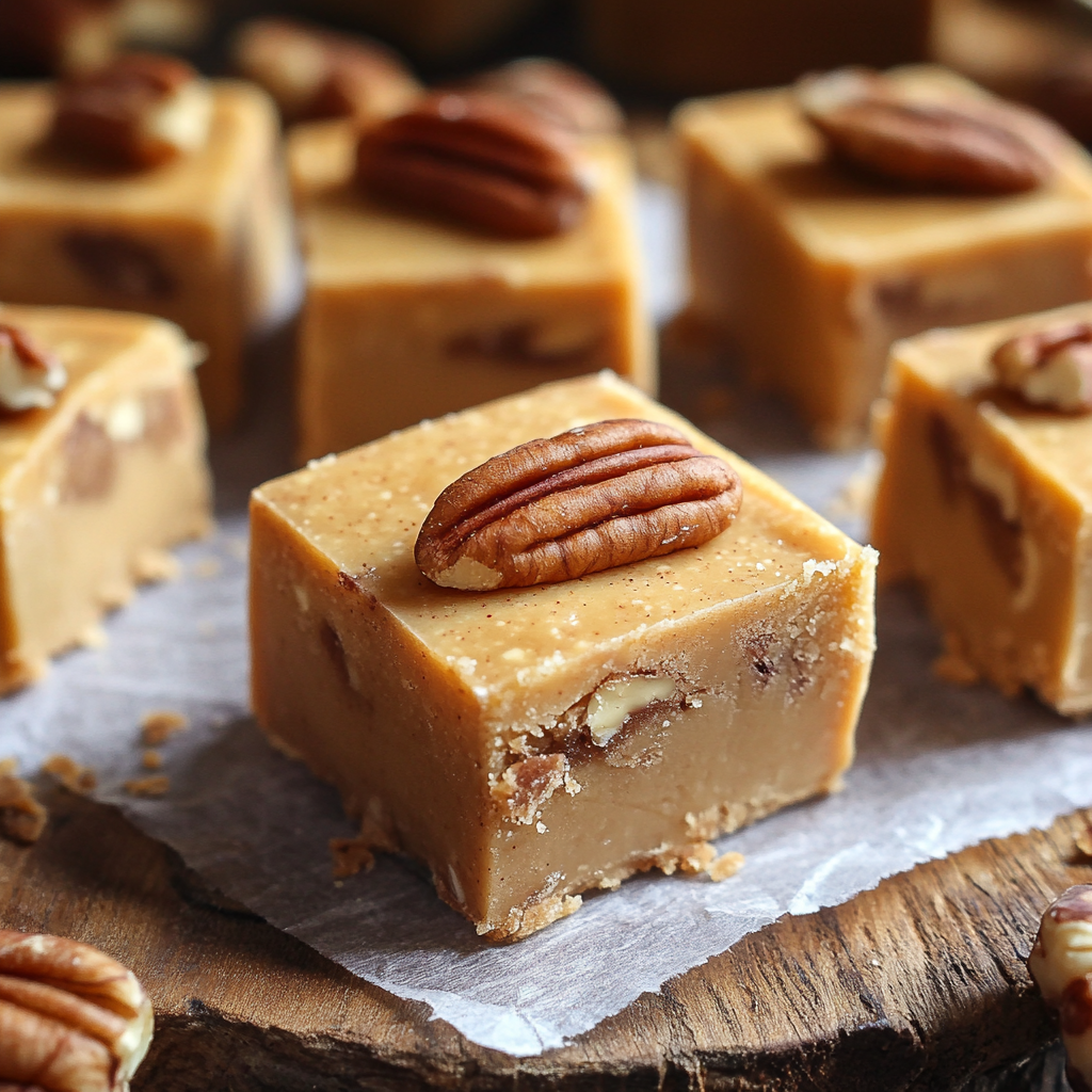 Maple Pecan Fudge – Creamy, Rich & Irresistible!