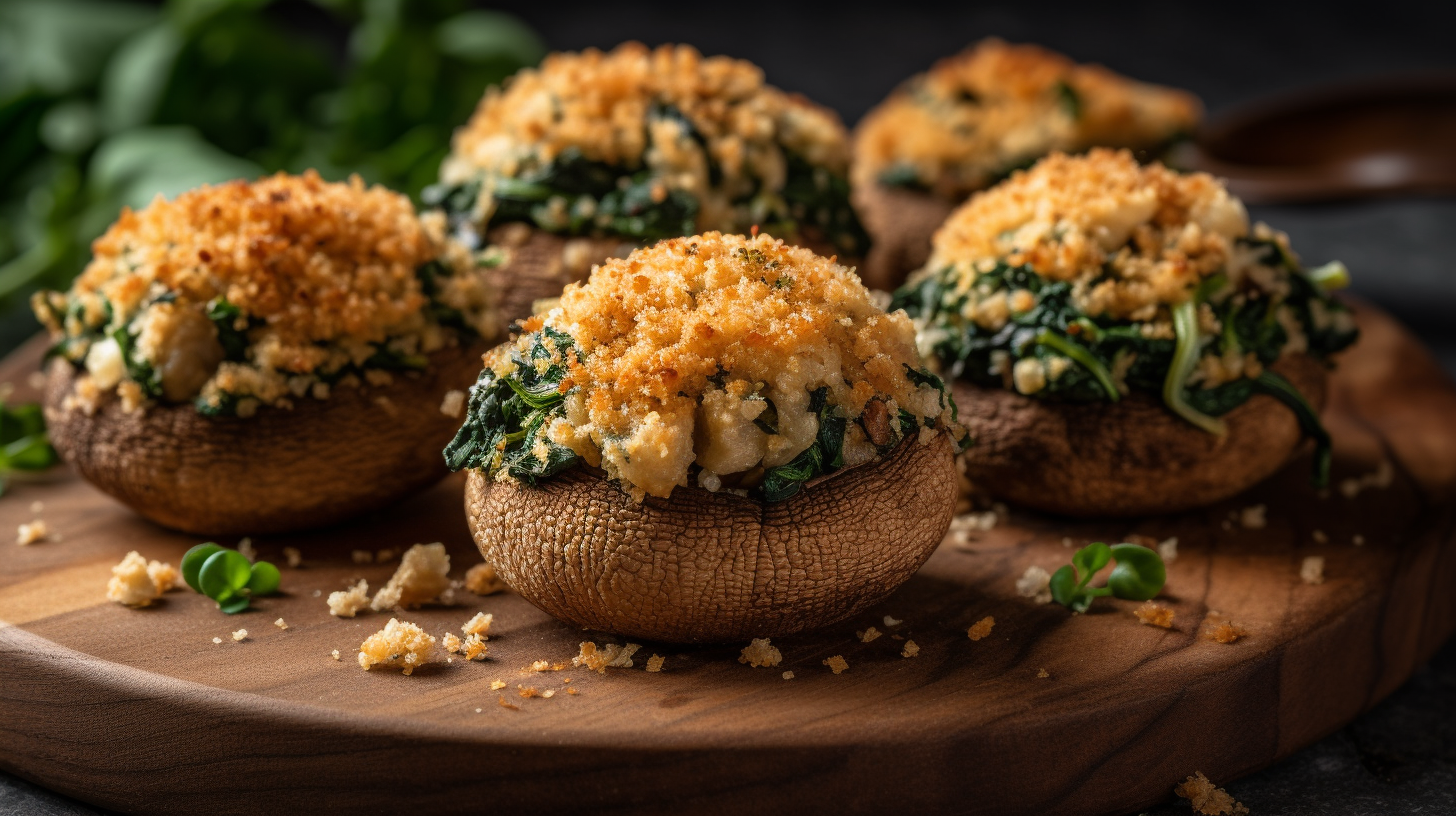 Cheesy Spinach Stuffed Mushrooms Recipe You’ll Love