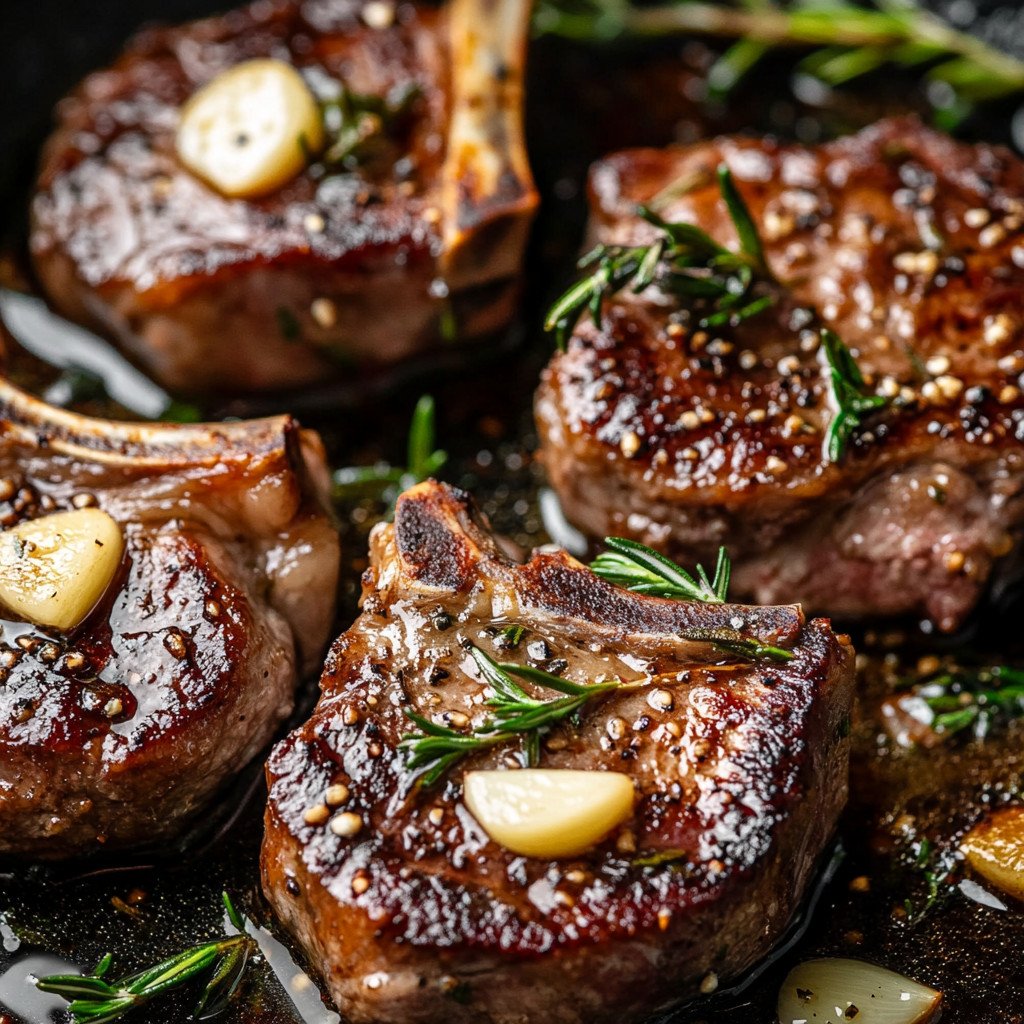 Pan-Seared Lamb Chops: A Flavorful & Simple Feast