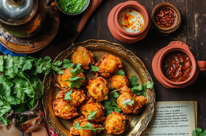 Crispy Onion Bhajis – Perfectly Spiced & Crunchy