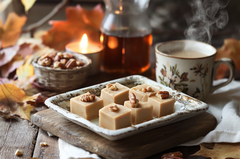 Maple Pecan Fudge – Creamy, Rich & Irresistible!