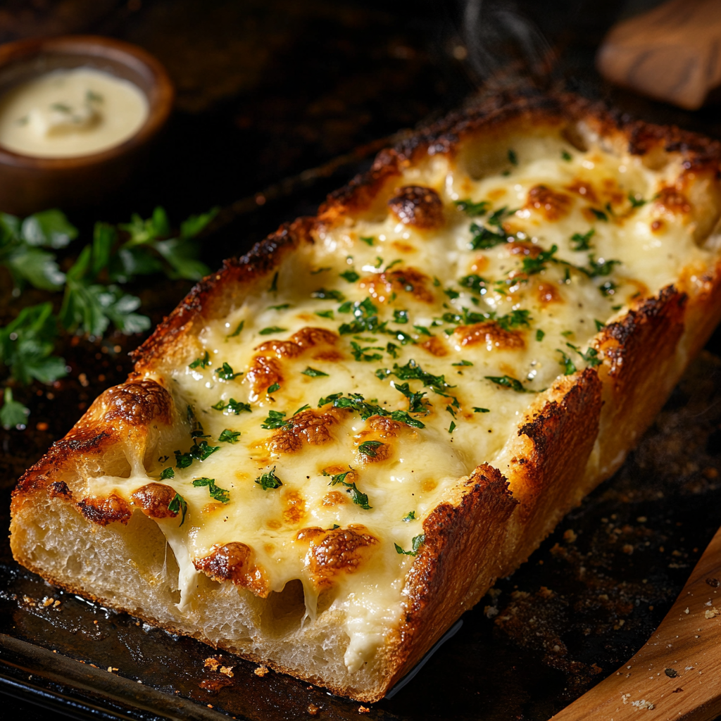 🧄 Best Cheesy Garlic Bread
