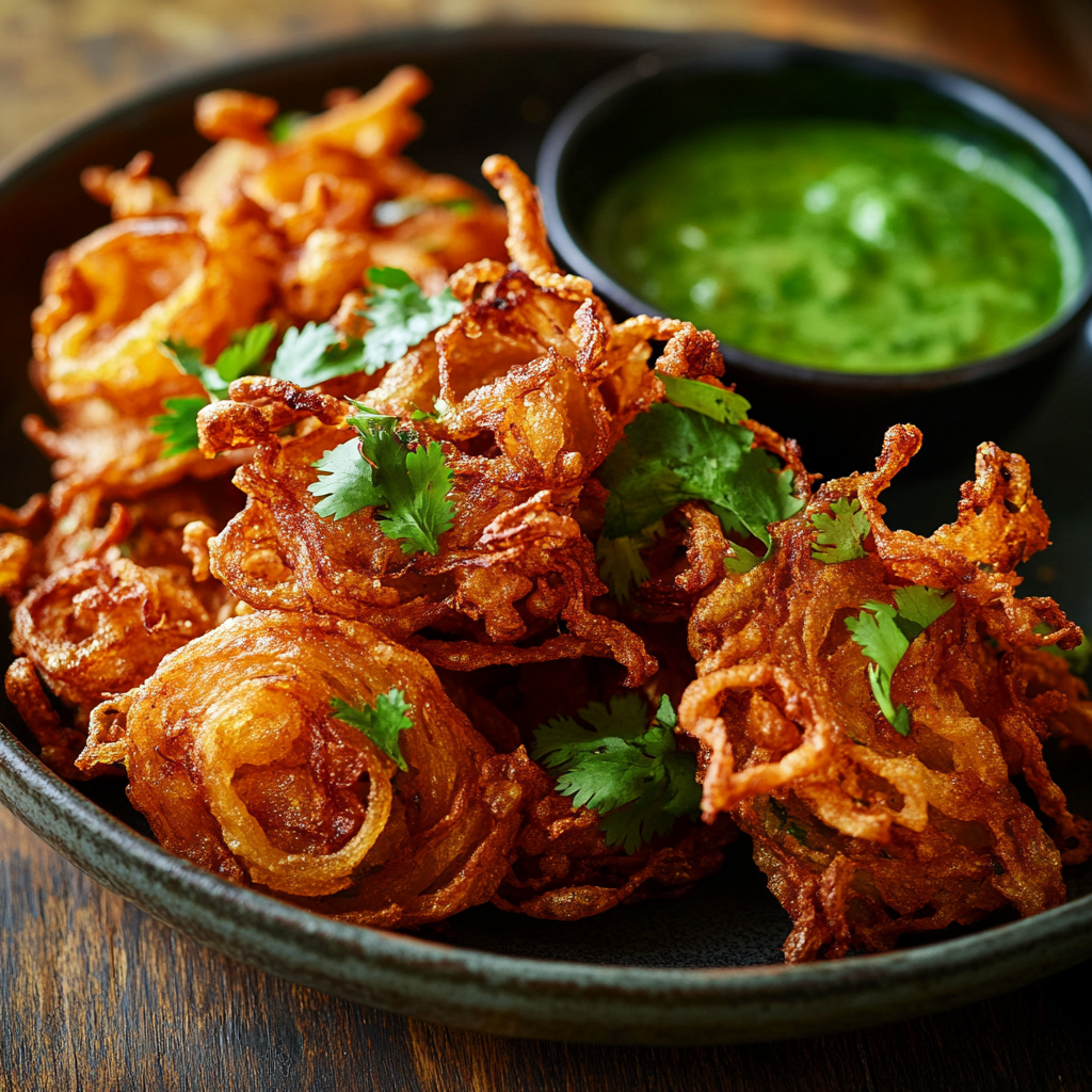 Crispy Onion Bhajis – Perfectly Spiced & Crunchy