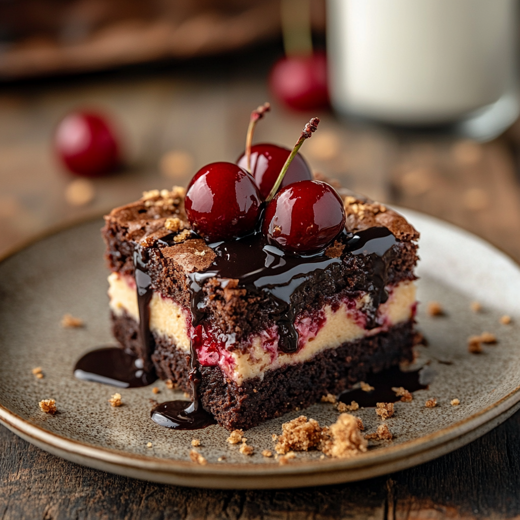 Cherry Cheesecake Brownies – A Dreamy Dessert Delight