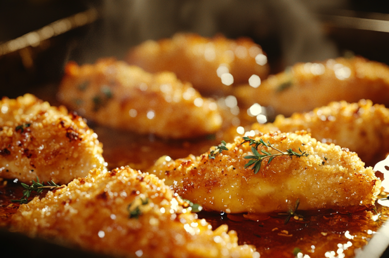 The Most Amazing Spicy Honey Chicken