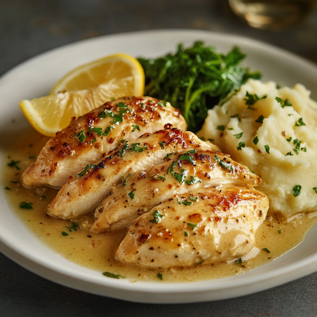 The Most Amazing Creamy Garlic Chicken