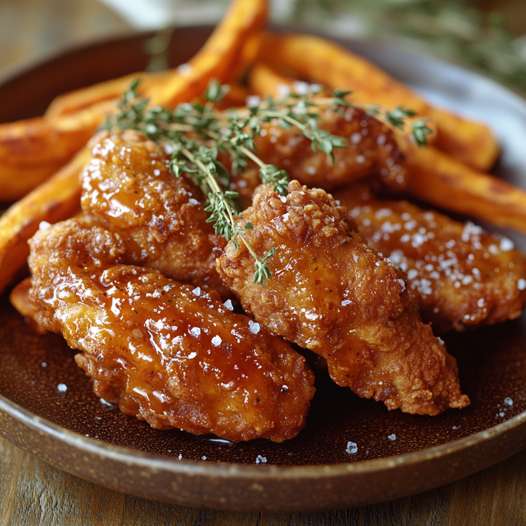 The Most Amazing Spicy Honey Chicken