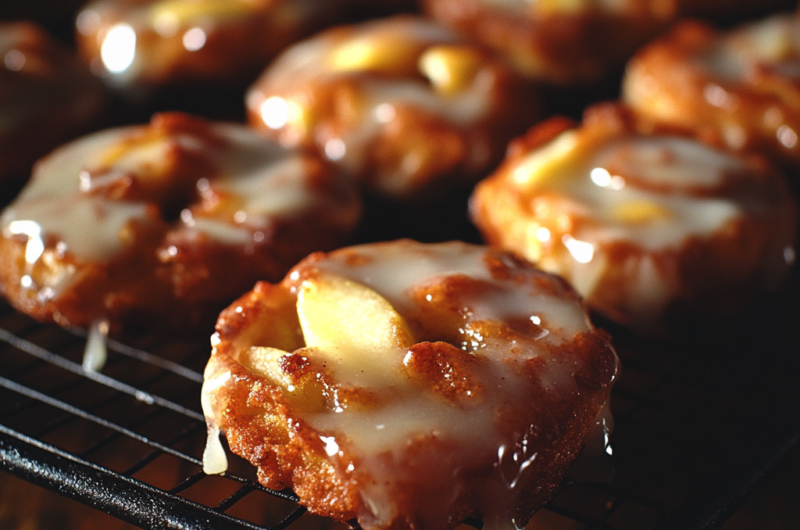 The Best Easy Baked Apple Fritters