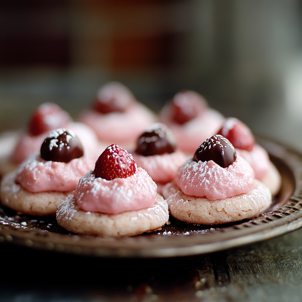 🍓 Strawberry Kiss Cookies – The Best Easy Recipe