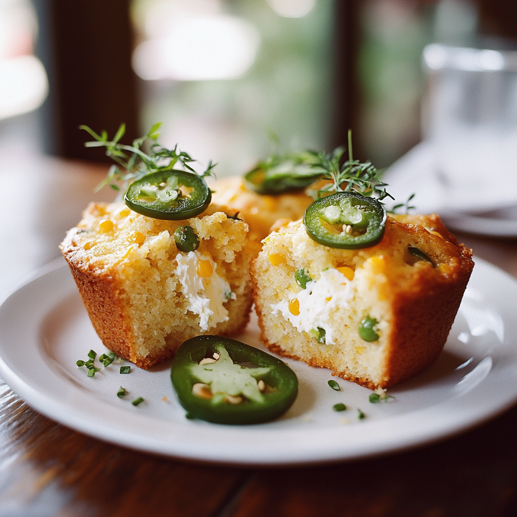The Best Easy Jalapeño Cornbread Muffins.