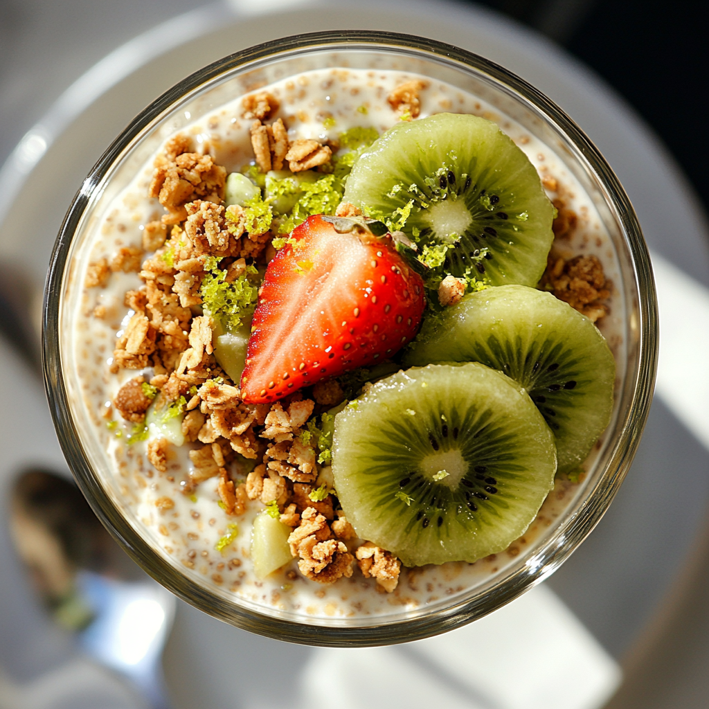 The Best Easy Key Lime Pie Overnight Oats.