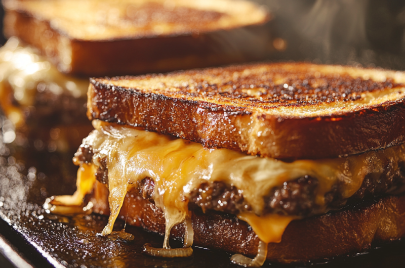 The Most Amazing  Ultimate Patty Melt with Secret Sauce