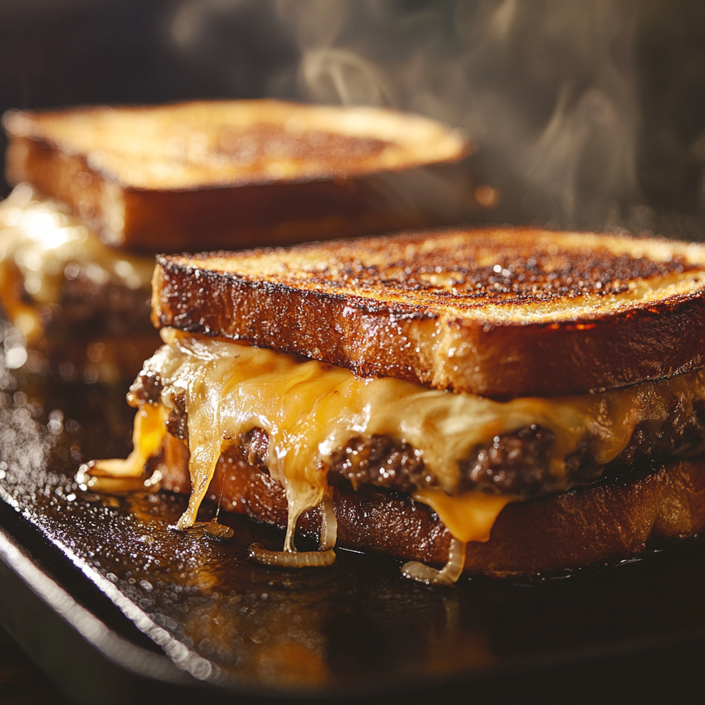 The Most Amazing  Ultimate Patty Melt with Secret Sauce