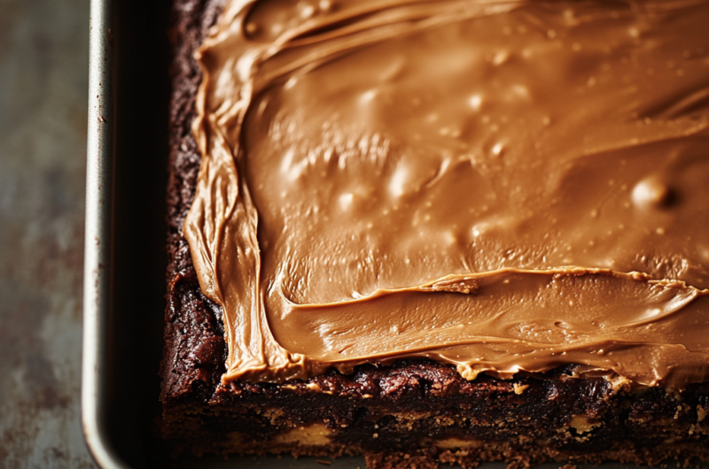 The Most Amazing Chocolate Peanut Butter  Butter Bars